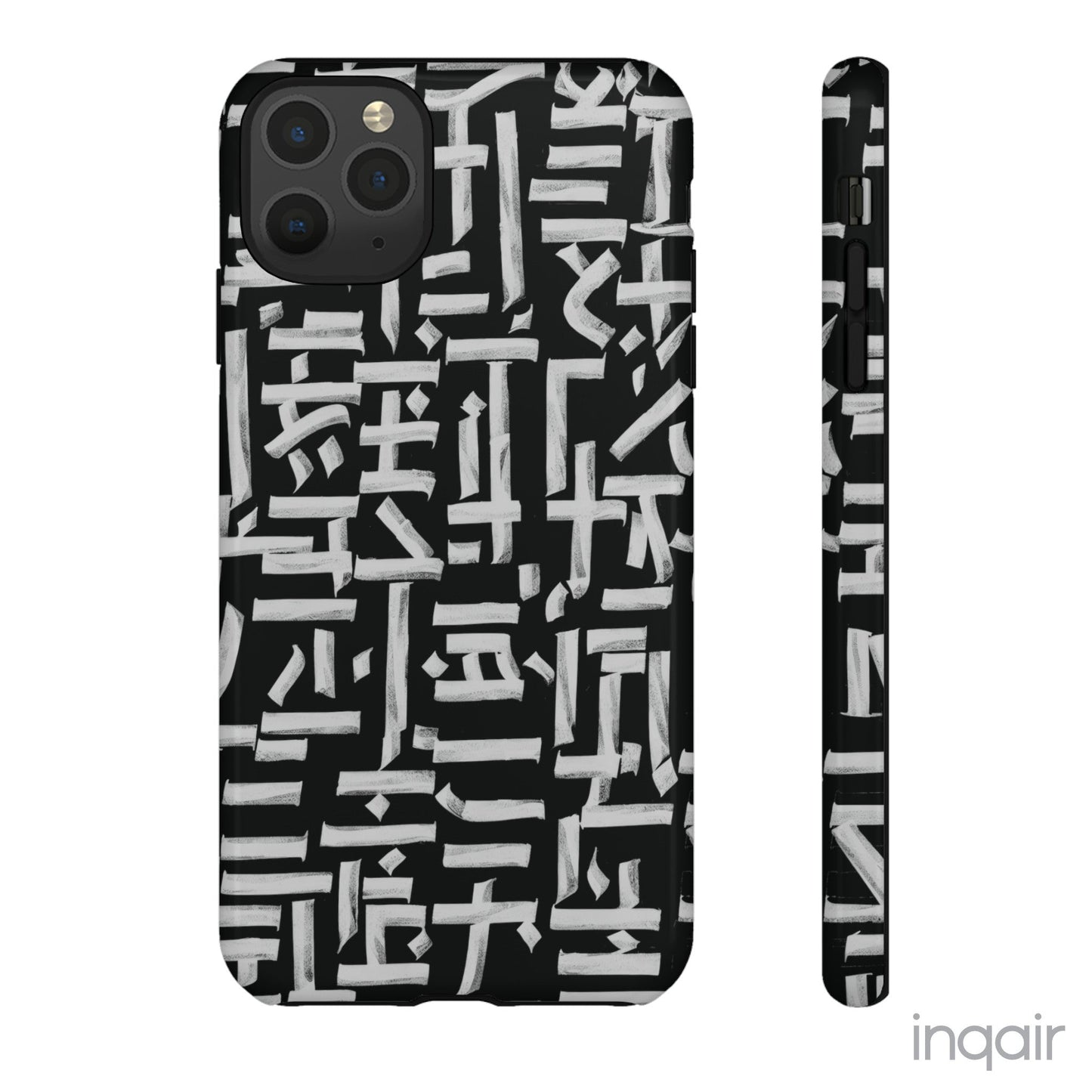 Calligraphy Terrain - iPhone Case