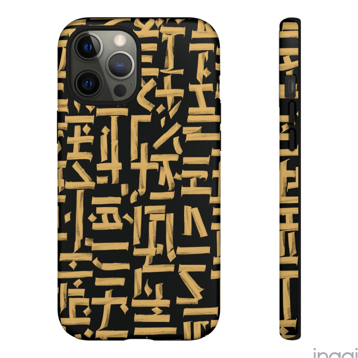 Gilded Script - iPhone Case