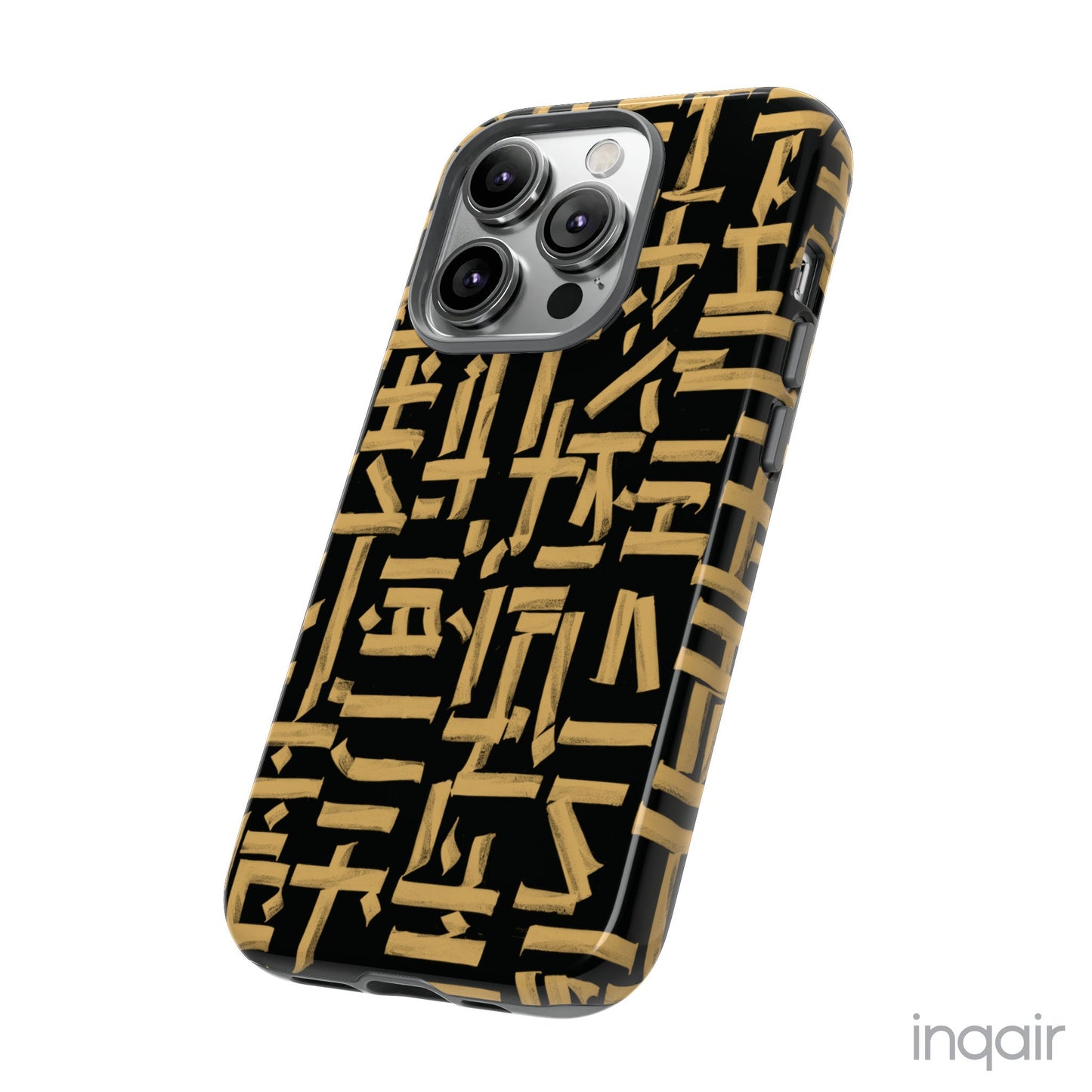 Gilded Script - iPhone Case