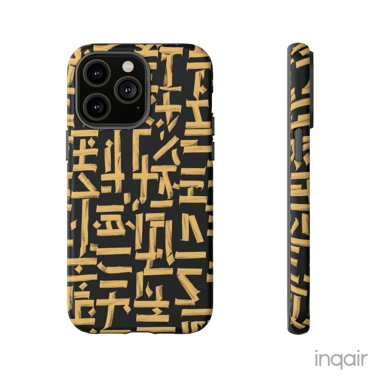 Gilded Script - iPhone Case